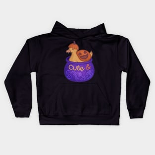 Cute and Spooky Duck Kids Hoodie